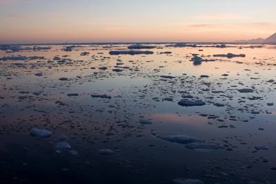 sea ice in Arctic waters
