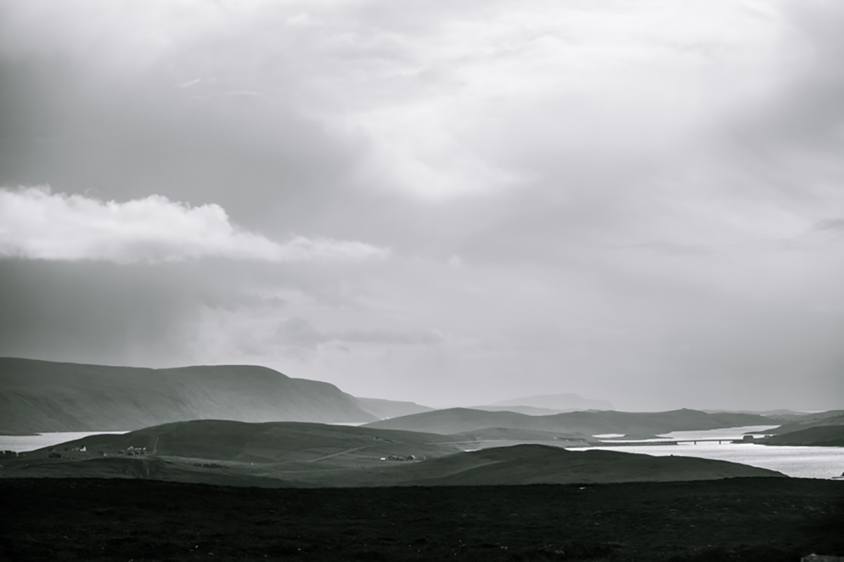 vast landscape in Scotland