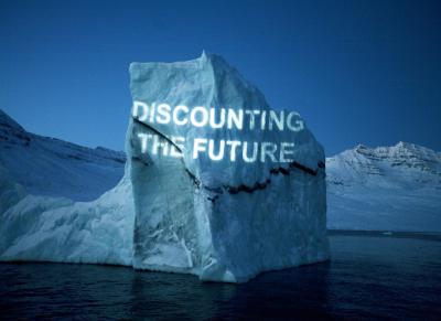 Discounting the Future projected onto an iceberg
