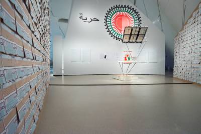 exhibition installation view